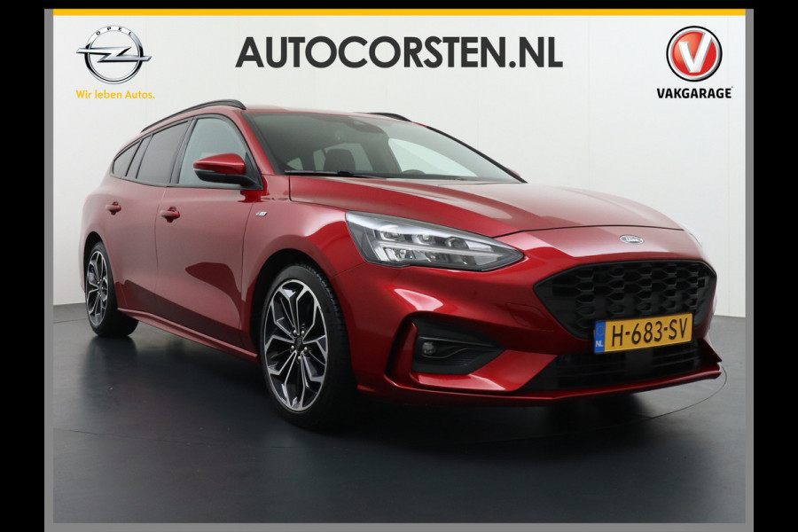 Ford FOCUS Wagon 1.0T 126PK ST Line 18" Navi Apple Carplay Android Auto EccTrekhaak Design Pack 2 Stuur+Stoel+Voorruit Verwarming Cruise Control  EcoBoost Winter Pack Keyless Led Comfort Pack Lmv  Privacy Glas Licht-Regensensor Wifi Bluetooth Rijstrooksensor 1e Eigenaar 1.383KG