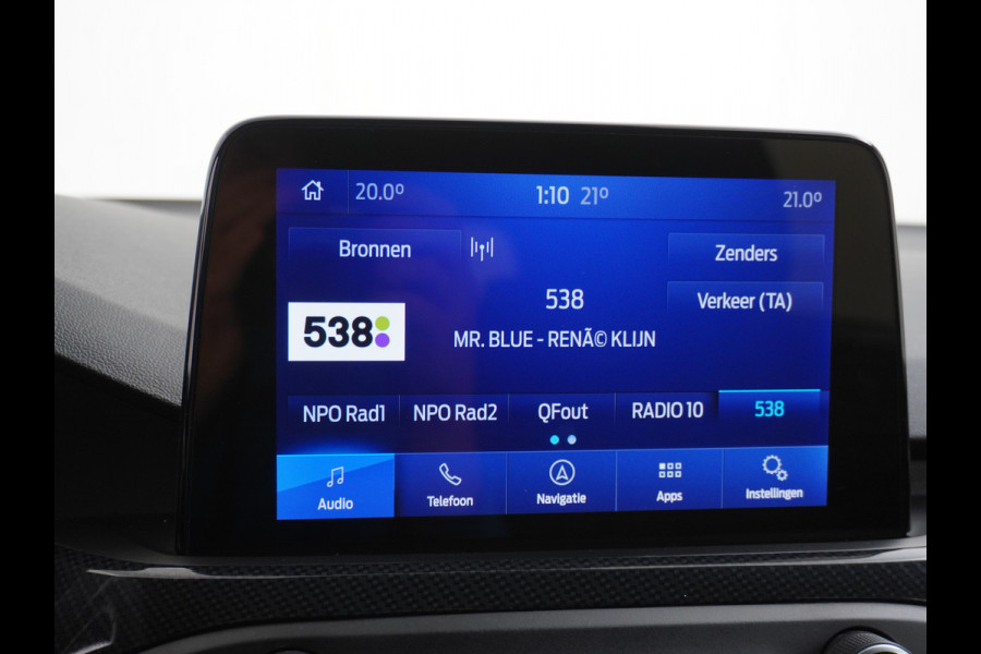 Ford FOCUS Wagon 1.0T 126PK ST Line 18" Navi Apple Carplay Android Auto EccTrekhaak Design Pack 2 Stuur+Stoel+Voorruit Verwarming Cruise Control  EcoBoost Winter Pack Keyless Led Comfort Pack Lmv  Privacy Glas Licht-Regensensor Wifi Bluetooth Rijstrooksensor 1e Eigenaar 1.383KG