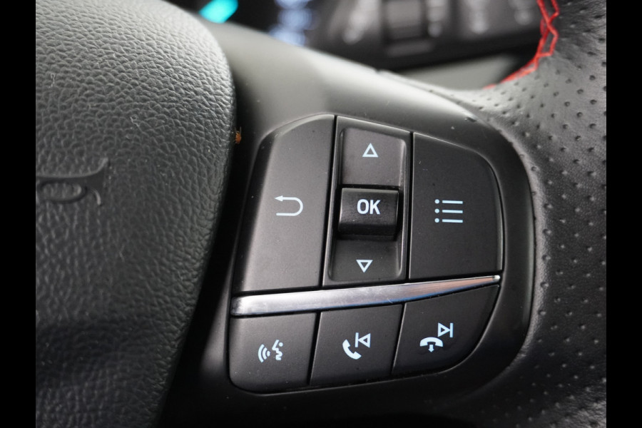 Ford FOCUS Wagon 1.0T 126PK ST Line 18" Navi Apple Carplay Android Auto EccTrekhaak Design Pack 2 Stuur+Stoel+Voorruit Verwarming Cruise Control  EcoBoost Winter Pack Keyless Led Comfort Pack Lmv  Privacy Glas Licht-Regensensor Wifi Bluetooth Rijstrooksensor 1e Eigenaar 1.383KG