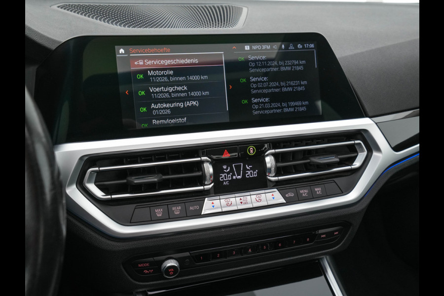 BMW 3-serie 320i Executive Edition Sport-Line Aut. *PANO | LEATHER-MICROFIBRE | FULL-LED | DIGI-COCKPIT | SPORT-SEATS | HIFI-SOUND | NAVI-FULLMAP | AMBIENT-LIGHT | ECC | CARPLAY | DAB | PDC | CRUISE | 17''ALU*