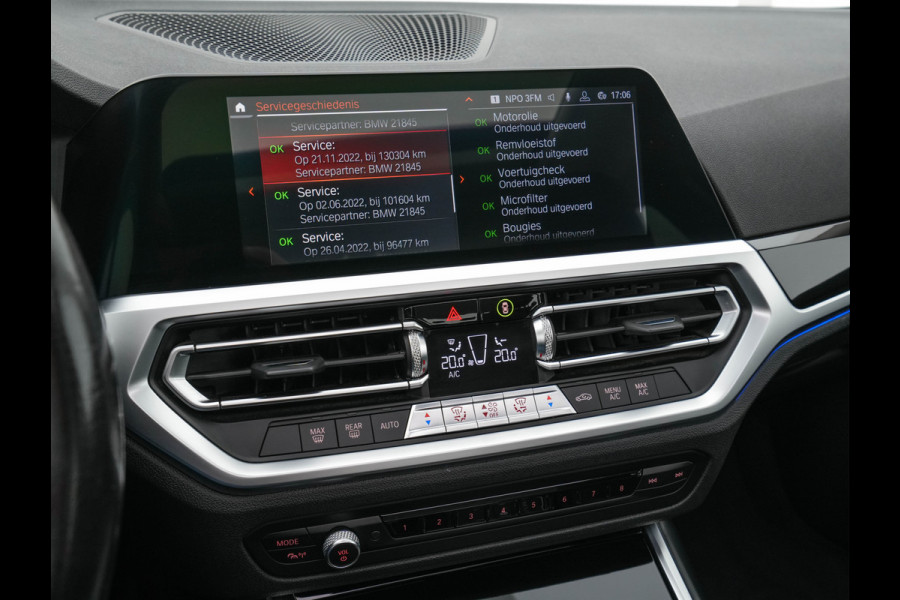 BMW 3-serie 320i Executive Edition Sport-Line Aut. *PANO | LEATHER-MICROFIBRE | FULL-LED | DIGI-COCKPIT | SPORT-SEATS | HIFI-SOUND | NAVI-FULLMAP | AMBIENT-LIGHT | ECC | CARPLAY | DAB | PDC | CRUISE | 17''ALU*