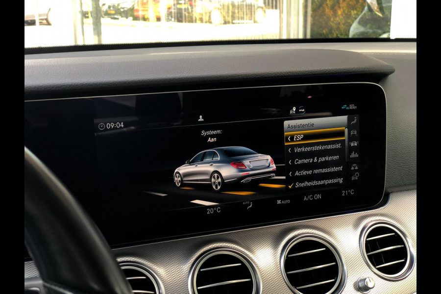 Mercedes-Benz E-Klasse 350 Advantage | Luxe Leder, Navi, Memory, 360Camera, ACC, Trekhaak, Sfeerverl., Stoelverw., Carplay/Android
