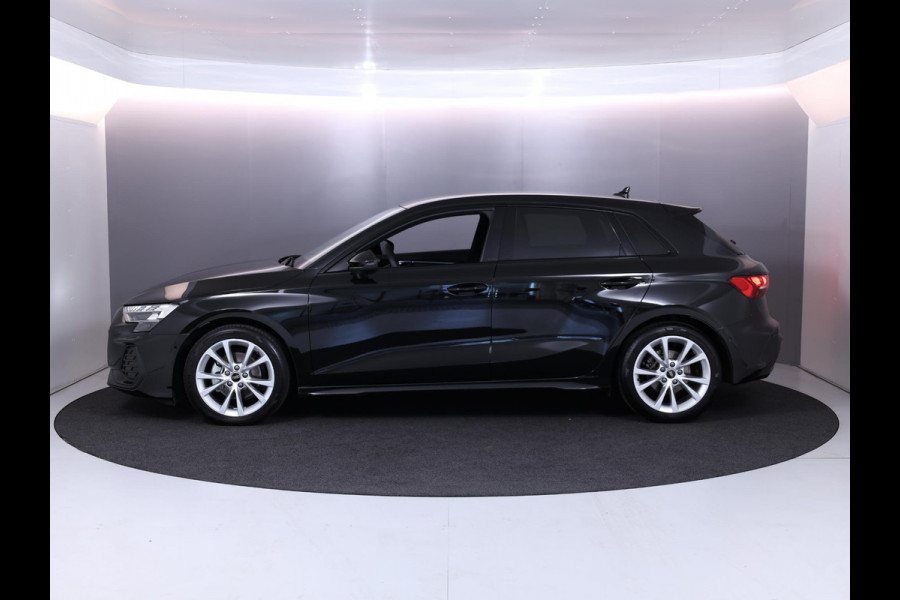 Audi A3 Sportback 30 TFSI S edition 115 PK Automaat | Verlengde garantie |  Navigatie | Park pakket | Zwart optiek | Privacy glas |