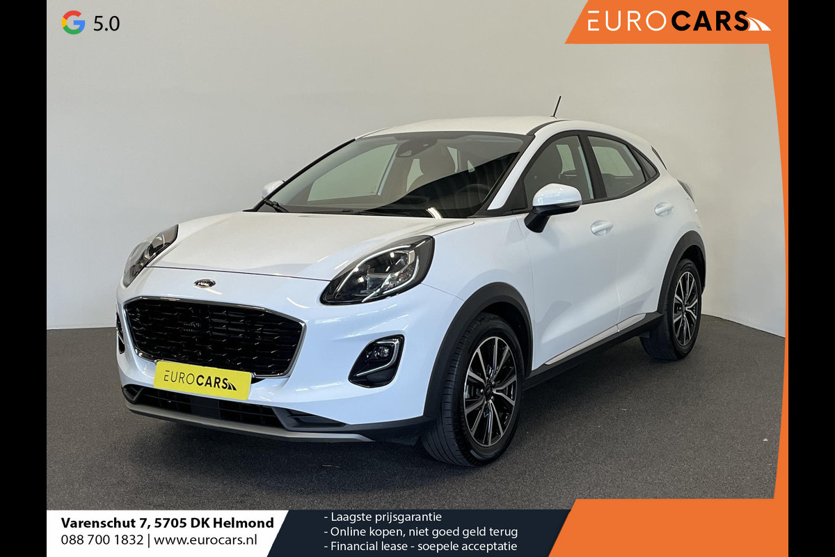 Ford Puma 1.0 EcoBoost Titanium Climate control Cruise control LED Parkeersensor achter Stoel + Stuur verwarming Navigatie Apple Carplay/ Android Auto Ford Puma 1.0 EcoBoost Titanium Climate control Cruise control LED Parkeersensor achter Stoel + Stuur verwarming Navigatie Apple Carplay/ Android Auto