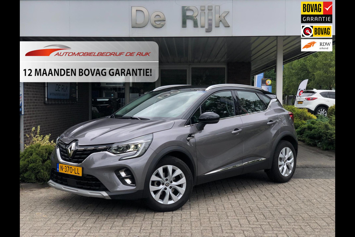Renault Captur 1.3 TCe 140 Intens | Navi, Camera, Stoelverw., Climate, Cruise, Half leder, Afn. Trekhaak, Renault Captur 1.3 TCe 140 Intens | Navi, Camera, Stoelverw., Climate, Cruise, Half leder, Afn. Trekhaak,