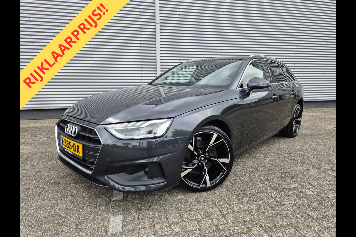 Audi A4 Avant 35 TFSI Advanced Edition Automaat,navi/camera,stoelverwarming,parkeersensoren, Extra set winterwielen Audi A4 Avant 35 TFSI Advanced Edition Automaat,navi/camera,stoelverwarming,parkeersensoren, Extra set winterwielen