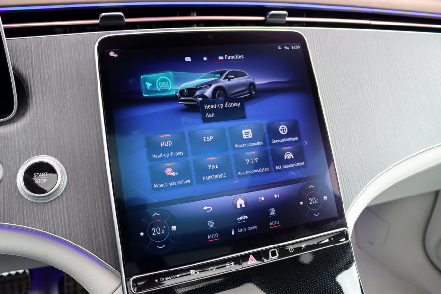 Mercedes-Benz EQE SUV 350+ AMG Line 96 kWh | Achterasbesturing | Distronic+ | Stoelventilatie | HUD | Nappa Leder | Memory | Digital Light | Panoramadak | Burmester | Surround Camera |