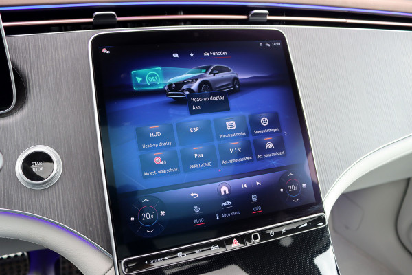 Mercedes-Benz EQE SUV 350+ AMG Line 96 kWh | Achterasbesturing | Distronic+ | Stoelventilatie | HUD | Nappa Leder | Memory | Digital Light | Panoramadak | Burmester | Surround Camera |
