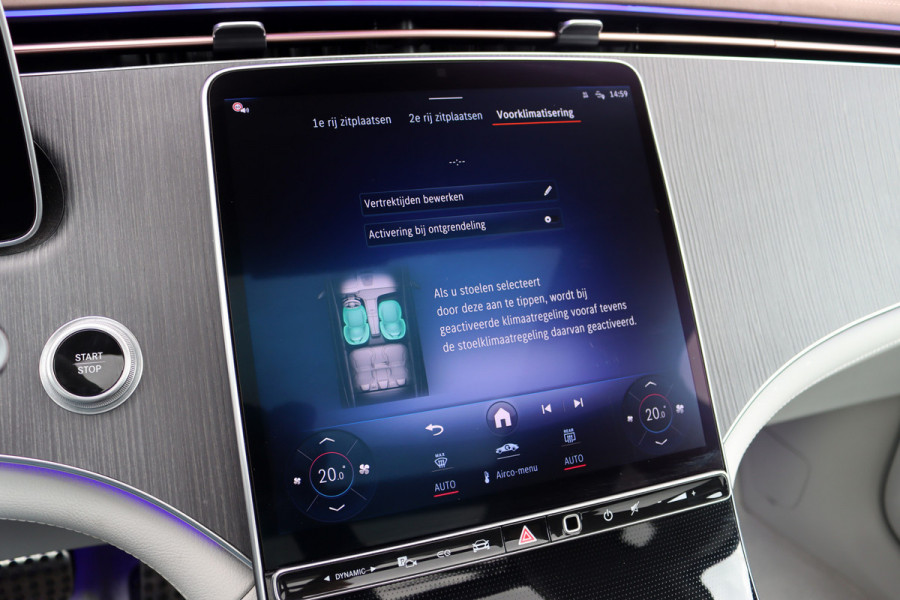 Mercedes-Benz EQE SUV 350+ AMG Line 96 kWh | Achterasbesturing | Distronic+ | Stoelventilatie | HUD | Nappa Leder | Memory | Digital Light | Panoramadak | Burmester | Surround Camera |