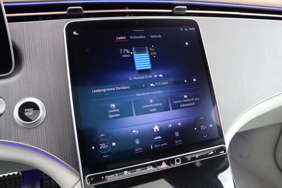 Mercedes-Benz EQE SUV 350+ AMG Line 96 kWh | Achterasbesturing | Distronic+ | Stoelventilatie | HUD | Nappa Leder | Memory | Digital Light | Panoramadak | Burmester | Surround Camera |