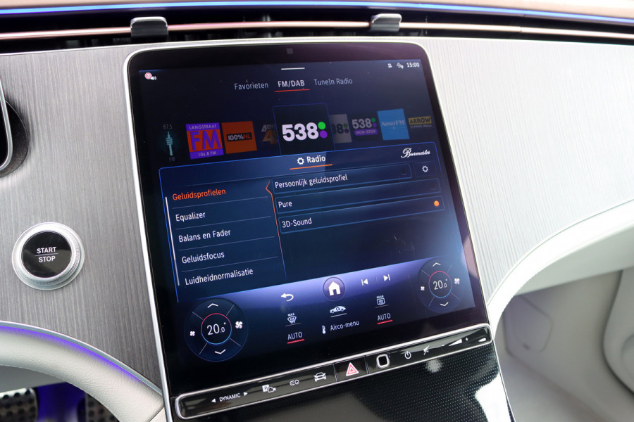 Mercedes-Benz EQE SUV 350+ AMG Line 96 kWh | Achterasbesturing | Distronic+ | Stoelventilatie | HUD | Nappa Leder | Memory | Digital Light | Panoramadak | Burmester | Surround Camera |
