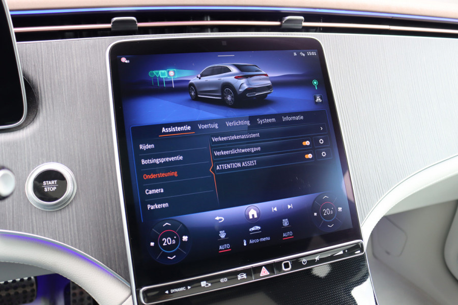 Mercedes-Benz EQE SUV 350+ AMG Line 96 kWh | Achterasbesturing | Distronic+ | Stoelventilatie | HUD | Nappa Leder | Memory | Digital Light | Panoramadak | Burmester | Surround Camera |
