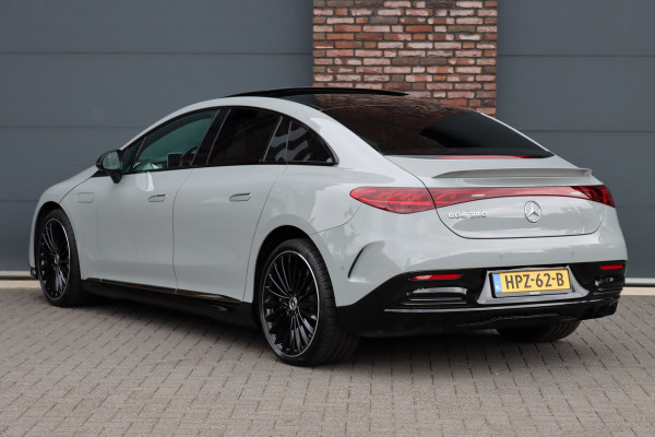 Mercedes-Benz EQE 350 AMG Line 89 kWh | Airmatic | Distronic Pro | Memory | Panoramadak | Burmester | Verwarmd Stuurwiel | Keyless Go | Camera | Warmtepomp | Leder |