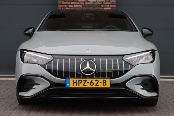Mercedes-Benz EQE 350 AMG Line 89 kWh | Airmatic | Distronic Pro | Memory | Panoramadak | Burmester | Verwarmd Stuurwiel | Keyless Go | Camera | Warmtepomp | Leder |