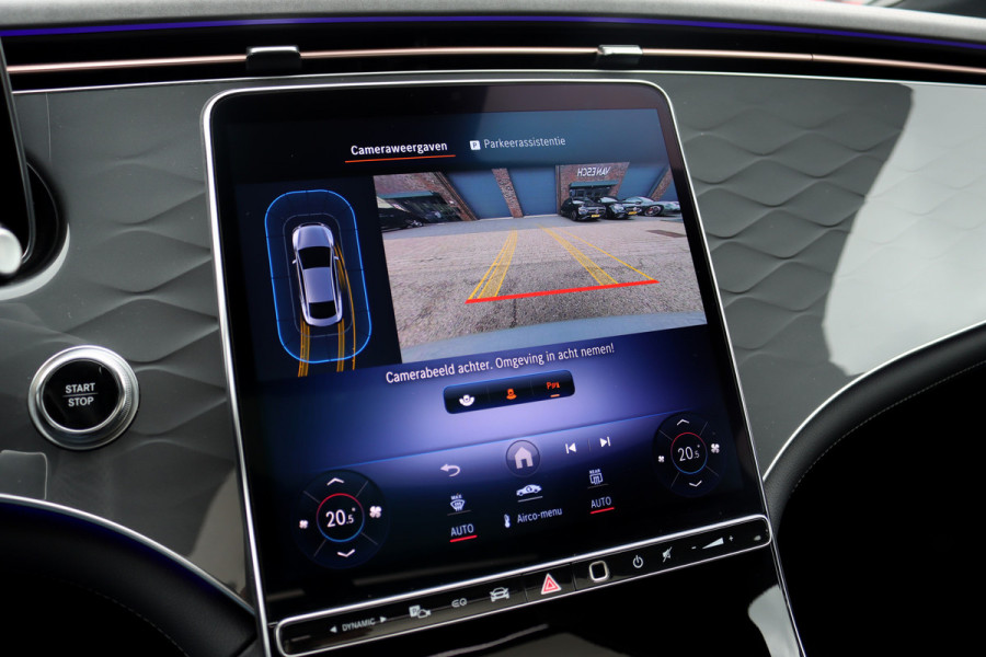 Mercedes-Benz EQE 350 AMG Line 89 kWh | Airmatic | Distronic Pro | Memory | Panoramadak | Burmester | Verwarmd Stuurwiel | Keyless Go | Camera | Warmtepomp | Leder |