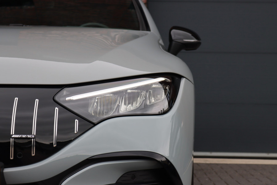 Mercedes-Benz EQE 350 AMG Line 89 kWh | Airmatic | Distronic Pro | Memory | Panoramadak | Burmester | Verwarmd Stuurwiel | Keyless Go | Camera | Warmtepomp | Leder |