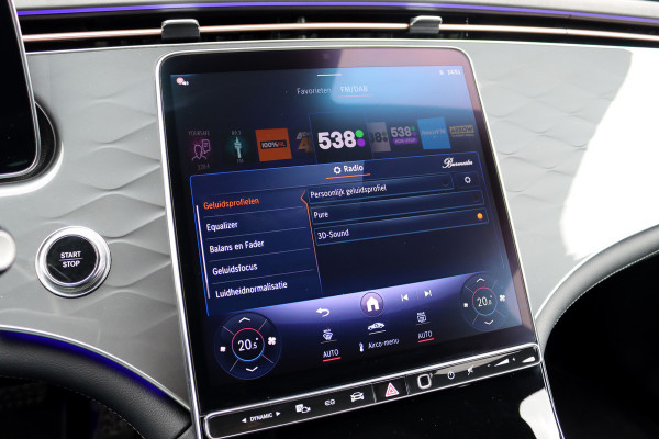 Mercedes-Benz EQE 350 AMG Line 89 kWh | Airmatic | Distronic Pro | Memory | Panoramadak | Burmester | Verwarmd Stuurwiel | Keyless Go | Camera | Warmtepomp | Leder |