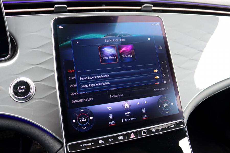 Mercedes-Benz EQE 350 AMG Line 89 kWh | Airmatic | Distronic Pro | Memory | Panoramadak | Burmester | Verwarmd Stuurwiel | Keyless Go | Camera | Warmtepomp | Leder |