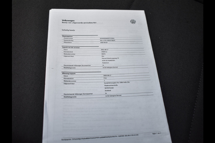 Volkswagen Polo 1.0 TSI HIGHLINE BUSINESS | R-LINE | NAVIGATIE | LED | ADAPTIVE CRUISE |
