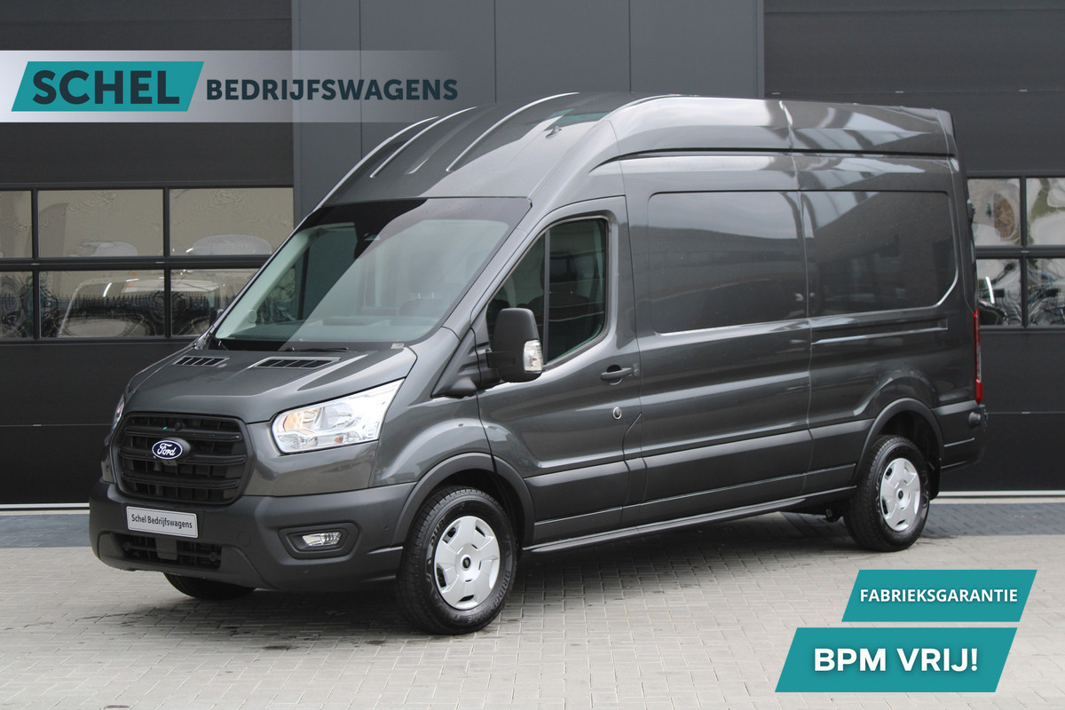 Ford Transit 350 2.0 TDCI L3H3 Trend 165pk - Facelift - Adaptive Cruise - Navigatie - Blind Spot - 360 Camera - Stoel - Stuurverwarming - Rij Ford Transit 350 2.0 TDCI L3H3 Trend 165pk - Facelift - Adaptive Cruise - Navigatie - Blind Spot - 360 Camera - Stoel - Stuurverwarming - Rij
