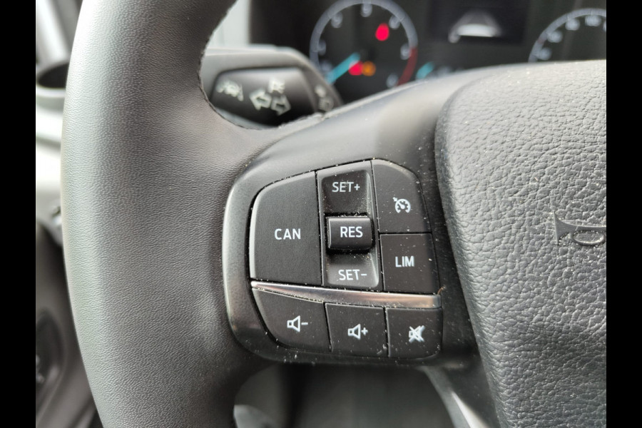Ford Transit 350 D130pk L4H3 Navi Camera Pdc Apple Carplay Android WiFi-vb Airco Cruise Control Voorruit-Verwarmd 2.0TDCI Regensensor DAB Schuifdeur Betonplex Vloer Wandbetimmering Roll Stability Control Led Spoorwisselassist Euro 6 Zeer Compleet!
