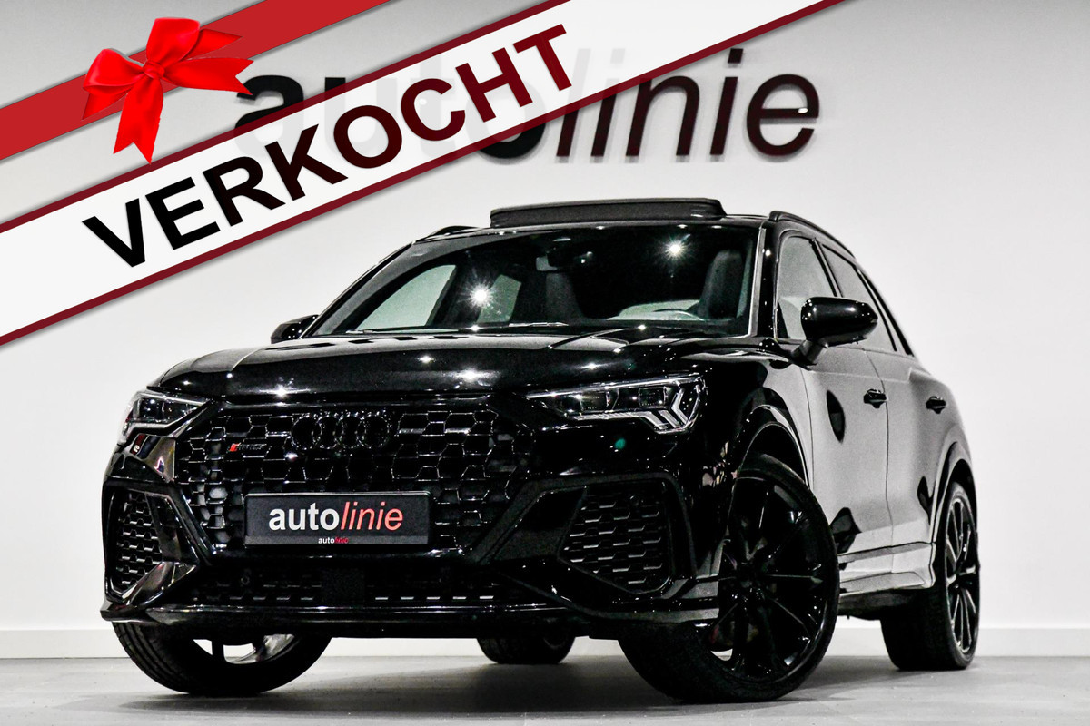 Audi RS Q3 Pano, Carbon, 360, RS Seats, ACC, B&O, Keyless, CarPlay, Sfeer, Dodeh, Matrix! Audi RS Q3 Pano, Carbon, 360, RS Seats, ACC, B&O, Keyless, CarPlay, Sfeer, Dodeh, Matrix!