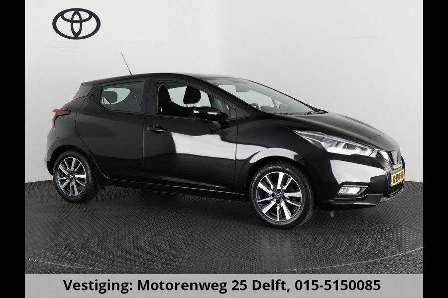 Nissan Micra 1.0L ACENTA BLACKLINE .CARPLAY NAVI. CAMERA . GARANTIE TOT 9-2028**