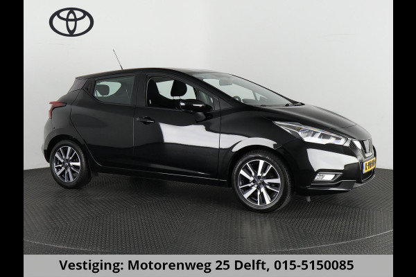 Nissan Micra 1.0L ACENTA BLACKLINE .CARPLAY NAVI. CAMERA . GARANTIE TOT 9-2028**