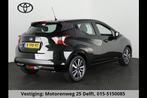 Nissan Micra 1.0L ACENTA BLACKLINE .CARPLAY NAVI. CAMERA . GARANTIE TOT 9-2028**
