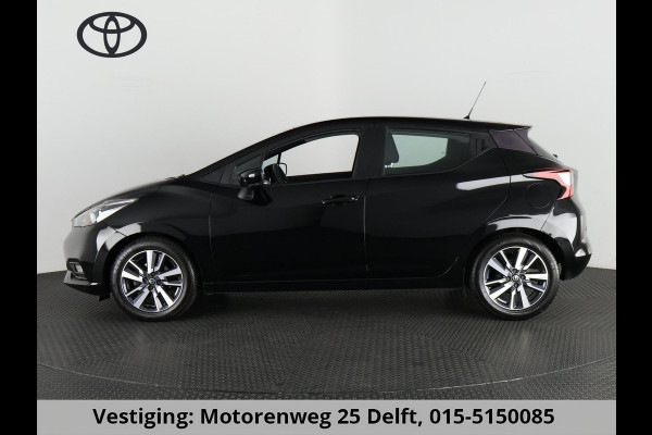 Nissan Micra 1.0L ACENTA BLACKLINE .CARPLAY NAVI. CAMERA . GARANTIE TOT 9-2028**