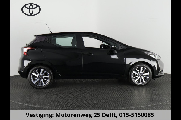 Nissan Micra 1.0L ACENTA BLACKLINE .CARPLAY NAVI. CAMERA . GARANTIE TOT 9-2028**
