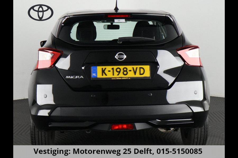 Nissan Micra 1.0L ACENTA BLACKLINE .CARPLAY NAVI. CAMERA . GARANTIE TOT 9-2028**