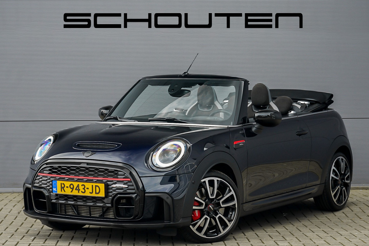 MINI Mini 2.0 John Cooper Works Cabrio CarPlay ACC Adaptief Onderstel MINI Mini 2.0 John Cooper Works Cabrio CarPlay ACC Adaptief Onderstel