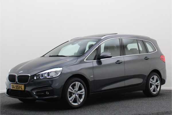 BMW 2 Serie Gran Tourer 218i 7p. Luxury Automaat Leer, Panoramadak, Head-Up, Camera, LED, Navigatie