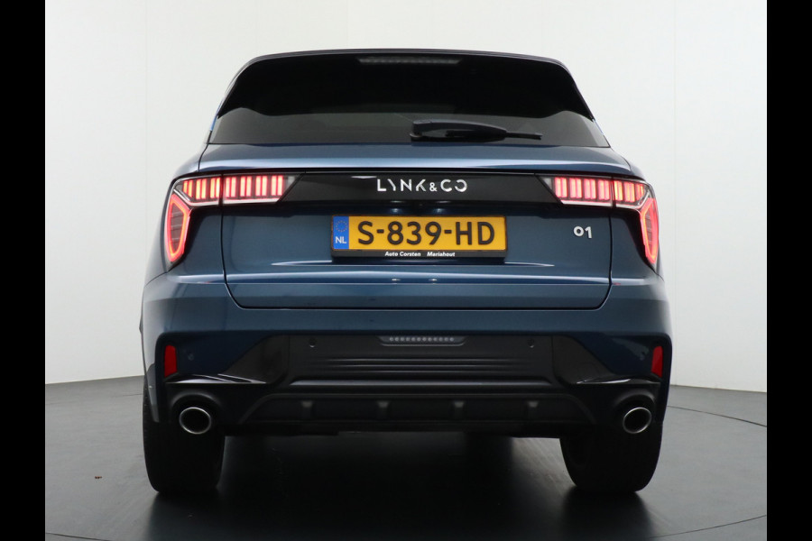 Lynk & Co 01 1.5 PHEV AUT-7 261pk Pano-Schuif-K-dak 20" 360°Camera Apple Carplay Android Auto Adaptive-Cr NaviPdc-a+v Ecc Keyless Led M-Bux P Elek.Memory.Stoel File assistent Dodehoek detector Elektrisch bedienbare achterklep Rijstrooksensor Wifi Verkeersbord detectie 425Nm koppel 3,6kw laadvermogen €44.882 Nieuwprijs 1e Eigenaar Origineel NLse auto!