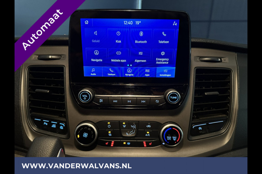 Ford Transit Custom 2.0 TDCI 170pk Automaat L2H1 Inrichting Euro6 Airco | Navigatie | Camera | Android Auto | LED Trekhaak Cruisecontrol, Verwarmde voorruit, Stoelverwarming, Parkeersensoren, Bijrijdersbank