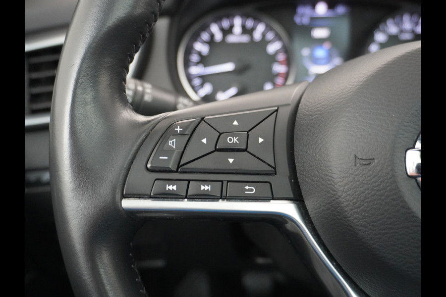Nissan QASHQAI T 116Pk elekr.+Leer Pano-dak Tekna 360°-Camera Bose-Sound Navi Ecc Edition Cruise Control Dab Led Stoelverwaming Lmv 19" Memory Leather-Pack Rijstrooksensor Verwarmde voorruit Privacy Glas Zeer Compleet!