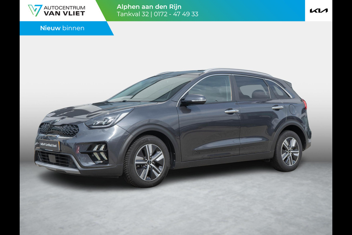 Kia Niro 1.6 GDi Hybrid DynamicPlusLine NL auto | Kia dealer onderhouden | Stoel en stuurverwarming | Digitaal dashboard Kia Niro 1.6 GDi Hybrid DynamicPlusLine NL auto | Kia dealer onderhouden | Stoel en stuurverwarming | Digitaal dashboard