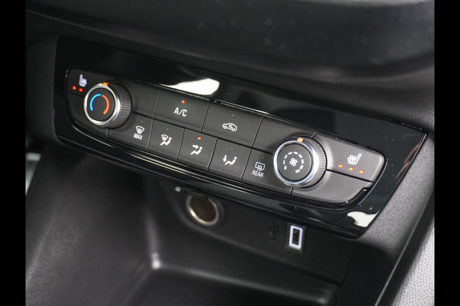 Opel Corsa 1.2I NWE Model Navi Camera Apple Carplay Android Airco Stuur+Stoelverwarming Cruise Control Edition Pdc DAB Regen-Lichtsensor Isofix USB Bluetooth Facelift / Nieuw Model Zeer compleet! Bijna Nieuw!