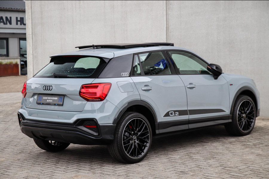 Audi Q2 1.5 35TFSI S Edition One S-line 150pk S-Tronic|1e|DLR|Panoramadak|Virtual Cockpit|LED Matrix|3D Knippers|B&O|Camera|19inch