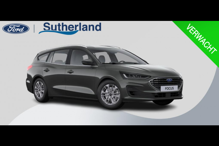 Ford FOCUS Wagon 1.0 EcoBoost Hybrid Titanium 125pk | SYNC 4 Navigatie | Full LED | Draadloos Apple Carplay/Android auto | 16 inch Lichtmetaal
