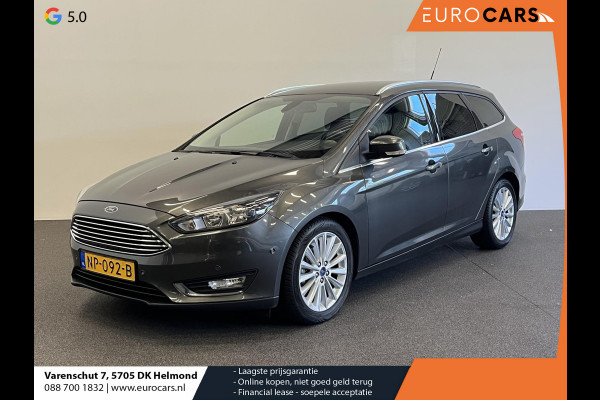 Ford FOCUS Wagon 1.0 Titanium Navigatie Parkeersensoren Park Assist Cruise Control Lichtmetalen velgen Climate Control