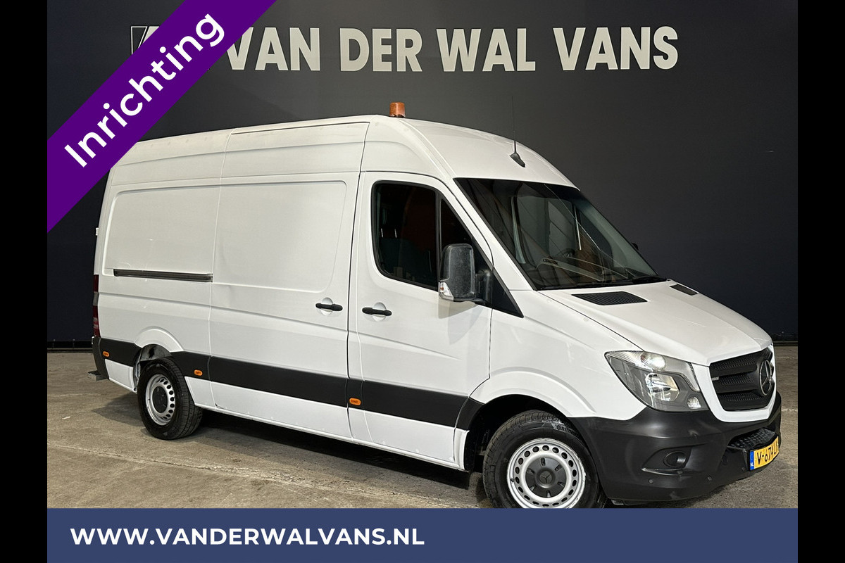 Mercedes-Benz Sprinter 316 CDI 164pk L2H2 Inrichting Euro6 Airco | 2800kg Trekhaak | Cruisecontrol | Parkeersensoren Chauffeursstoel Mercedes-Benz Sprinter 316 CDI 164pk L2H2 Inrichting Euro6 Airco | 2800kg Trekhaak | Cruisecontrol | Parkeersensoren Chauffeursstoel