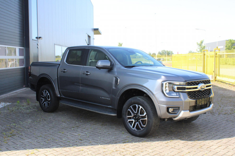 Ford Ranger 2.0 EcoBlue Limited 4WD | Navigatie | Camera | Stoelverwarming | 3.500kg trekgewicht | 2-zitter