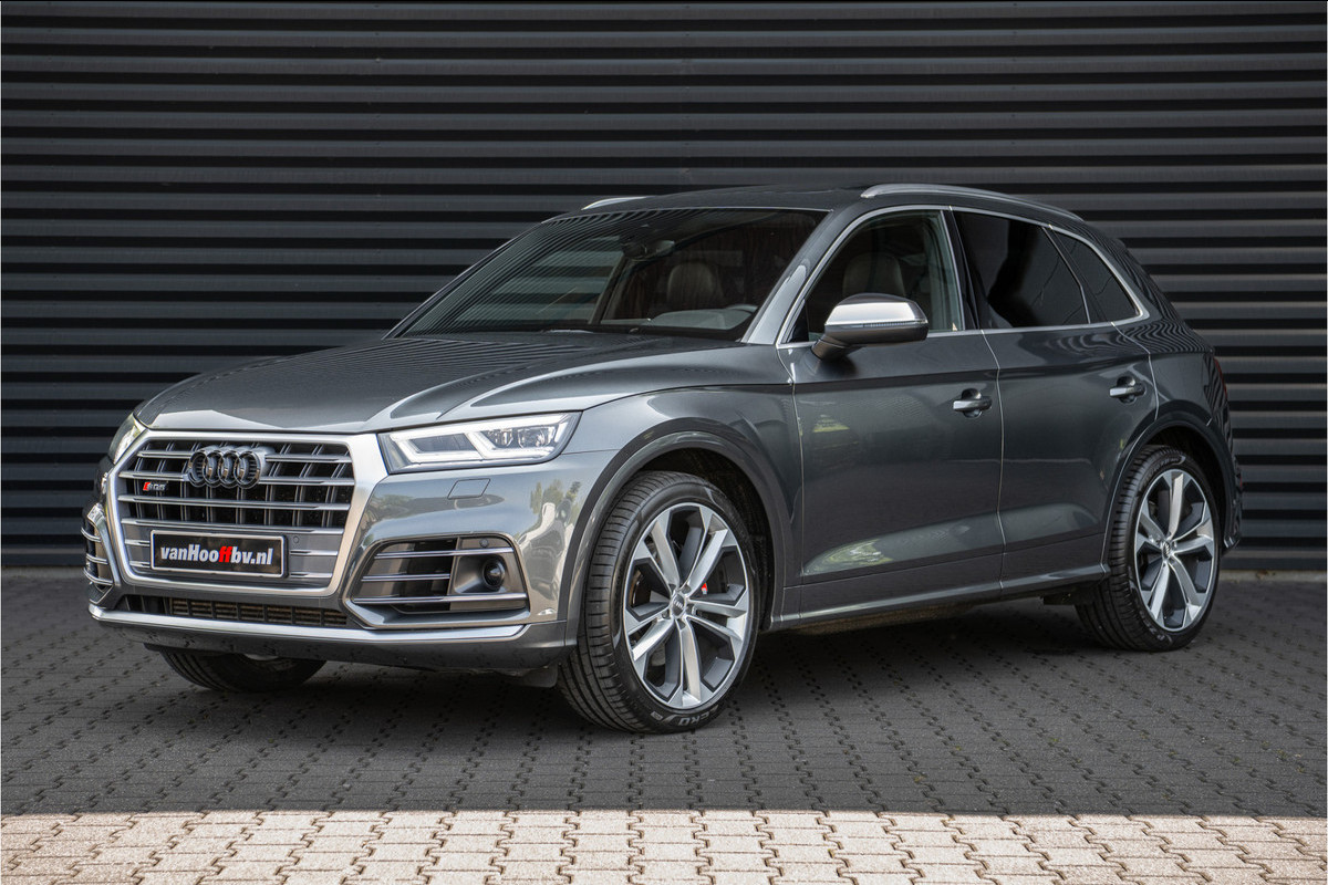 Audi Q5 3.0 TFSI SQ5 quattro -Keyless-21''-Trekhaak Audi Q5 3.0 TFSI SQ5 quattro -Keyless-21''-Trekhaak