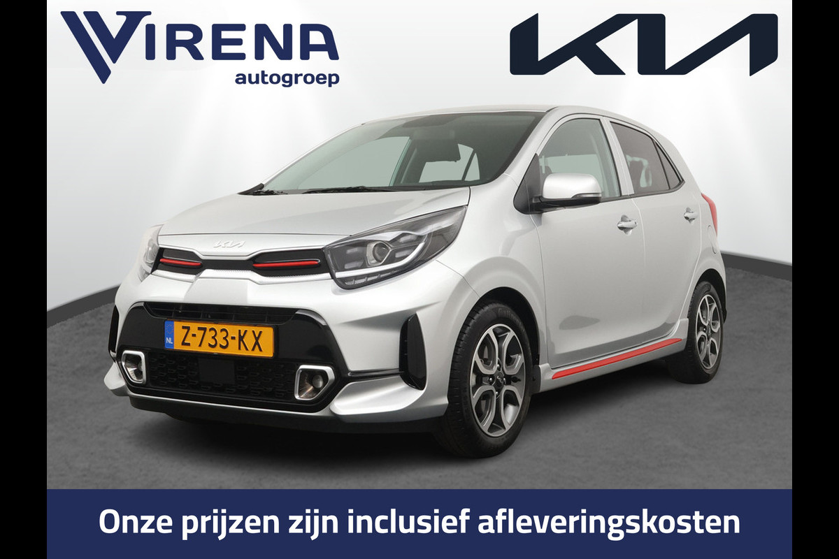 Kia Picanto 1.0 DPi GT-Line Apple Carplay/Android Auto - Cruise Control - Climate Control - Navigatie - Lederen bekleding - Fabrieksgarantie tot 05-2031 Kia Picanto 1.0 DPi GT-Line Apple Carplay/Android Auto - Cruise Control - Climate Control - Navigatie - Lederen bekleding - Fabrieksgarantie tot 05-2031