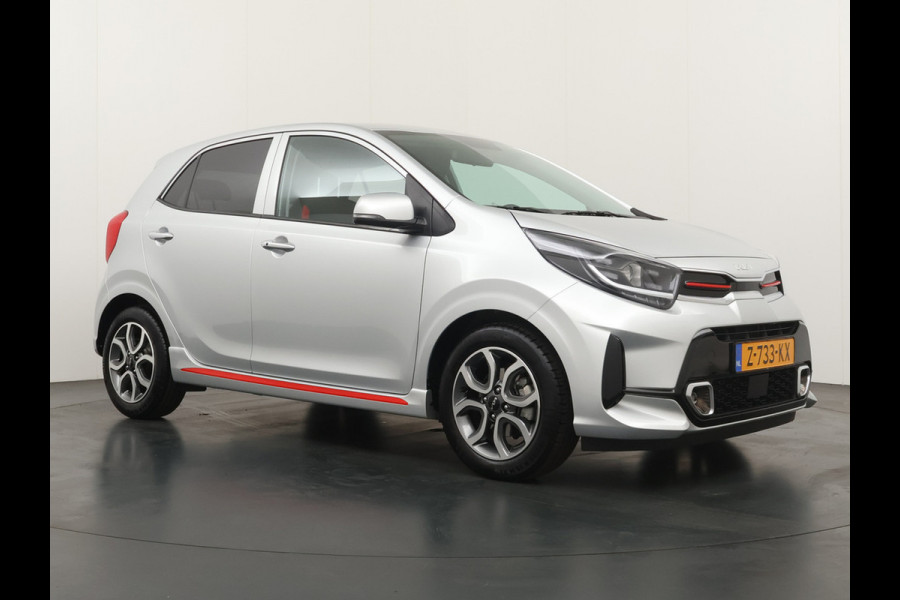 Kia Picanto 1.0 DPi GT-Line Apple Carplay/Android Auto - Cruise Control - Climate Control - Navigatie - Lederen bekleding - Fabrieksgarantie tot 05-2031