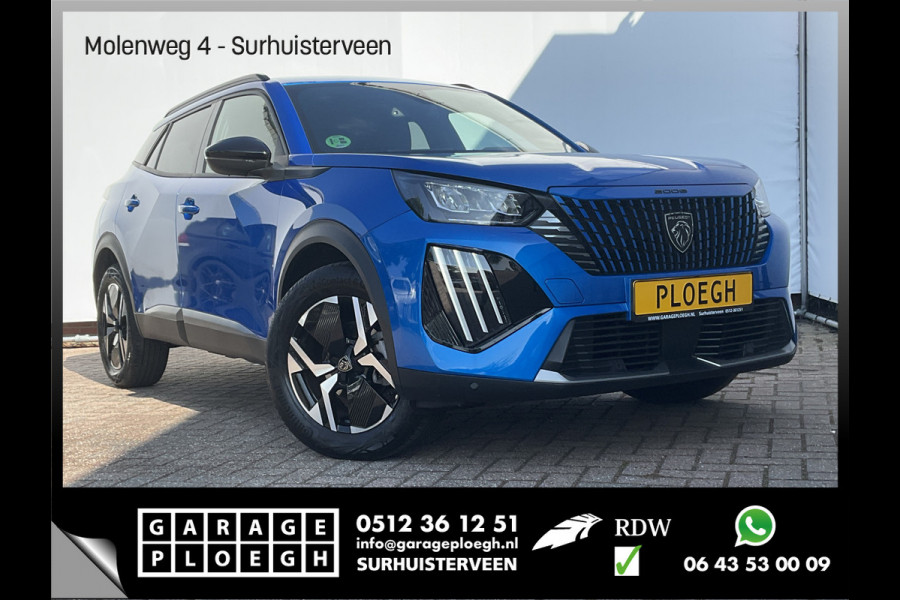Peugeot 2008 1.2 PureTech 130 Allure Automaat 360cam Carplay Nav/Cruise Blue Lagoon