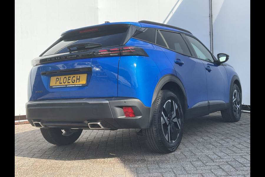 Peugeot 2008 1.2 PureTech 130 Allure Automaat 360cam Carplay Nav/Cruise Blue Lagoon