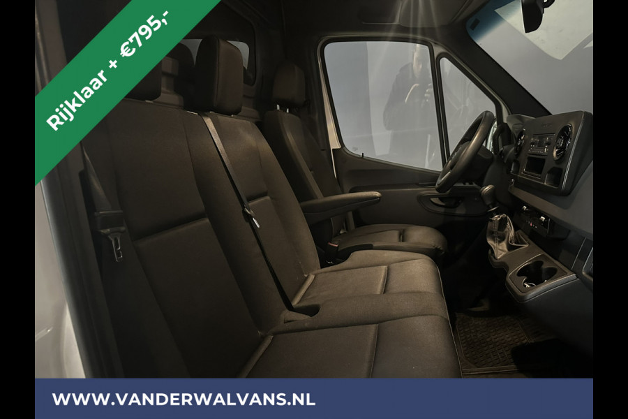 Mercedes-Benz Sprinter 315 CDI 150pk L3H2 Euro6 RIJKLAAR Airco | Camera | Cruisecontrol | Stoelverwarming 270 Graden achterdeuren, Bijrijdersbank